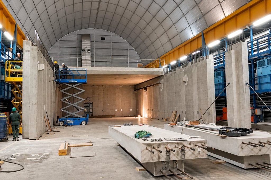 Infrastrutture, settore dei prefabbricati Vibrocementi